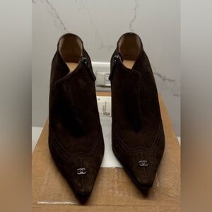 Designer Brown Ankle Boots